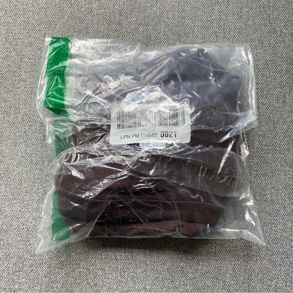 CRZ Yoga Butterluxe U Back Sports Bra Longline Crop Workout Pilates Fudge Brown - Picture 9 of 11